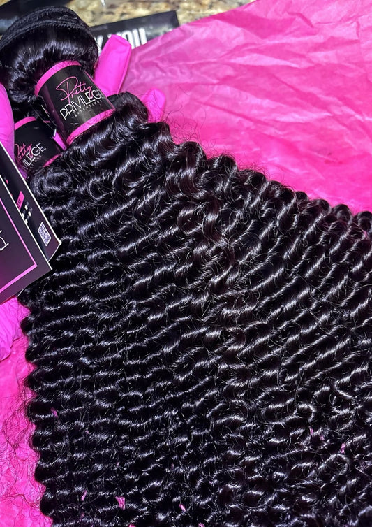 Curly Mink 4 Same Length Bundle Deal