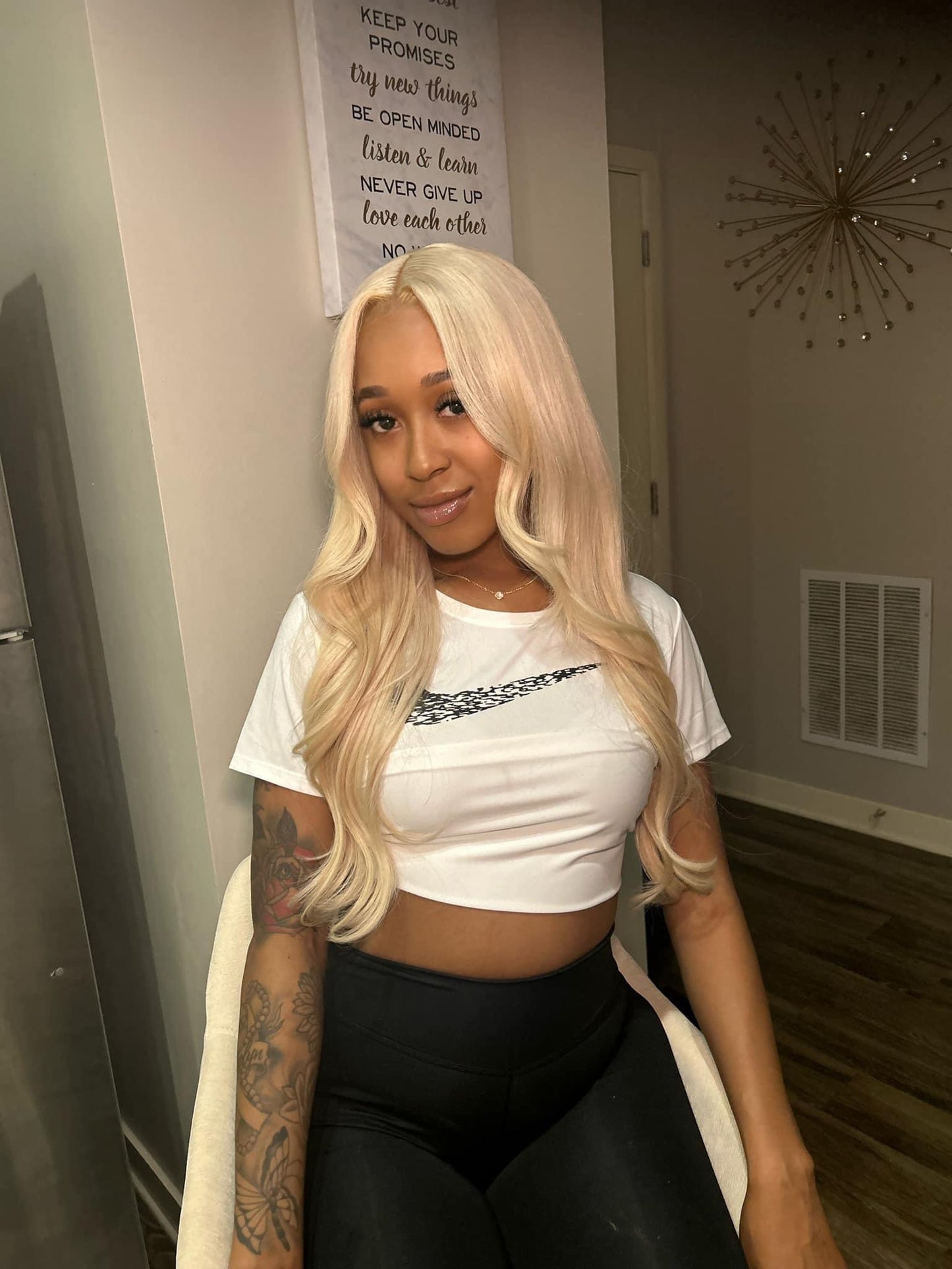 13x6 Silky Straight Pre-Colored Wig