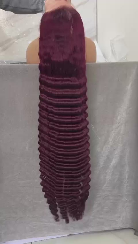 13x6 Pineapple Wave Pre-colored Wig