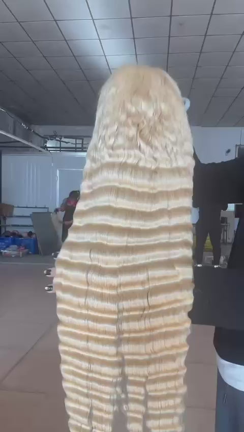 13x6 Pineapple Wave 613 Color Wig